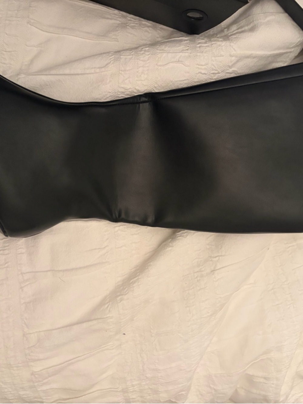 White Fox Boutique Black Pointed Toe Knee-High Heeled Boots - Picture 3 of 7